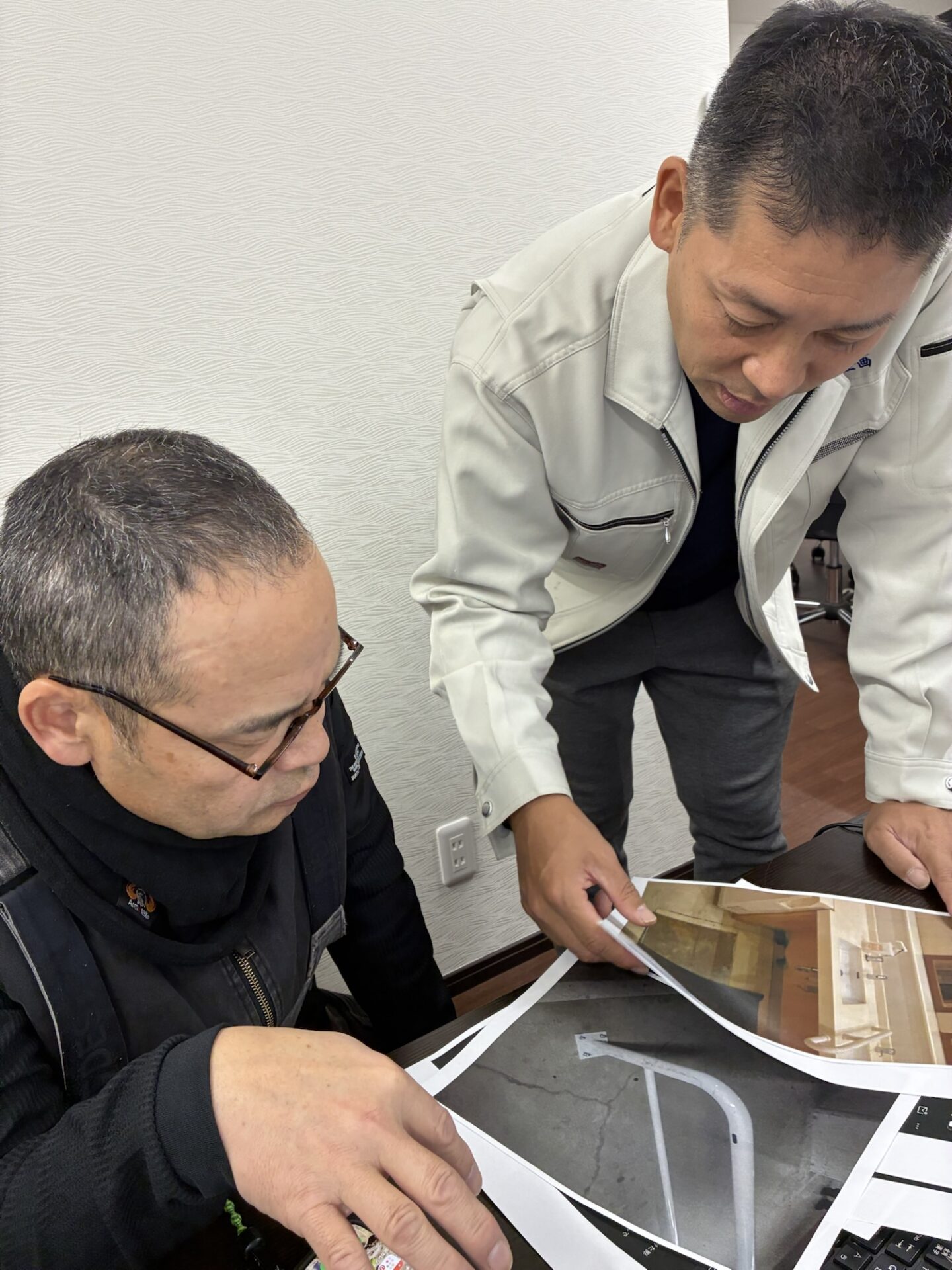 大手モールのリニューアル工事打ち合わせ中!